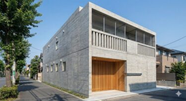 【設計】住宅地に建つ動物病院併用住宅